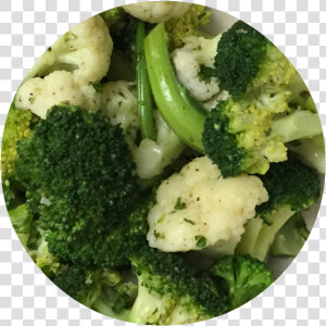 Italian Broccoli Cauliflower Main Circle   Cauliflower  HD Png Download