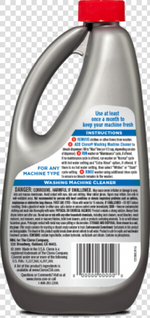 Clorox Washing Machine Cleaner  HD Png Download