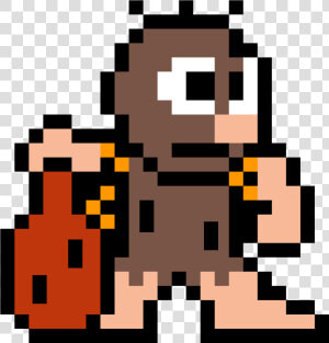 Transparent Caveman Png   Megaman 8 Bit Template  Png Download