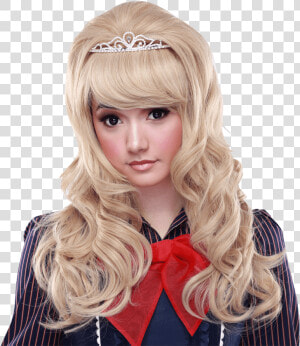 Gothic Lolita Princess Natural Blonde Wig   Blond  HD Png Download