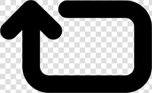 Rotating Clockwise Rectangular Rounded Arrow   Rectangular Arrow  HD Png Download