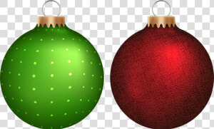 Green And Red Christmas Balls Png Clip Art   Green And Red Balls  Transparent Png