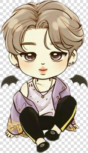 Jimin Chimchim Cute Bts Btschibi   Bts Cute Drawings Jimin  HD Png Download