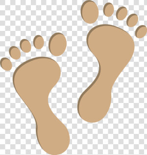 Clipart Baby Footprints   Jesus Footprints Png  Transparent Png