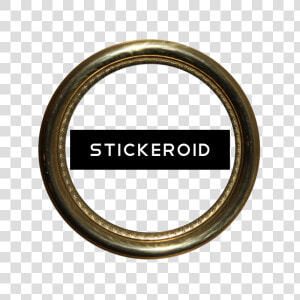 Golden Round Frame Border Circle Frames   Circle  HD Png Download