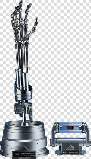 Transparent Terminator Eye Png   Terminator Endoskeleton Arm  Png Download