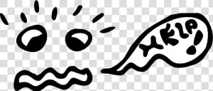 Help Face Clip Arts   Help Face Png  Transparent Png