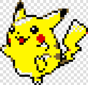 Pikachu Pixel Art Gif   Png Download   Pikachu Pixel Art Gif  Transparent Png