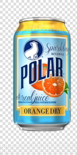 Polar Orange Dry Soda 12 Oz Cans   Polar Diet Pink Grapefruit Dry  HD Png Download