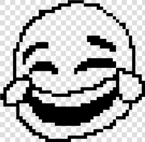 Crying Laughing Emoji   Laughing Crying Emoji Pixel Art  HD Png Download