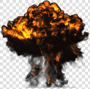 Big Explosion With Dark Smoke Png Image   Frame By Frame Explosion  Transparent Png