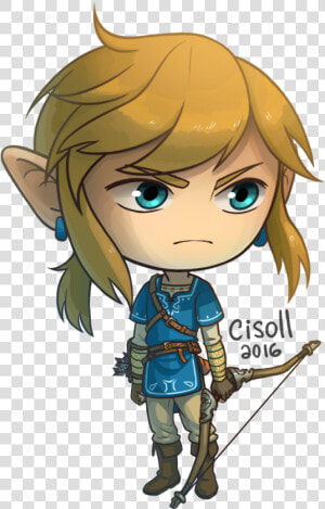 My Sticker Of The New Link From Breath Of The Wild   Cartoon  HD Png Download
