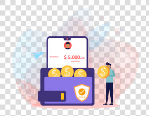 Stripe Digital Wallet Payments   E Wallet  HD Png Download