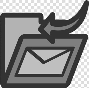 Folder Inbox Png Clip Arts   Icon Surat Masuk Dan Keluar  Transparent Png