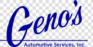Geno S Automotive Service Logo   Calligraphy  HD Png Download