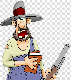  hillbilly  redneck  hunting  hunters  inbred  man   Cartoon  HD Png Download