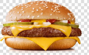 Cheese Burger Png   Mcdonalds Hamburger Png  Transparent Png