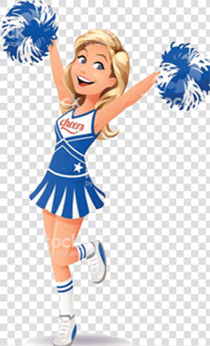 Cheerleader Illustration Png  Transparent Png
