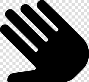 Open Hand   Png Open Hand Black Icon  Transparent Png