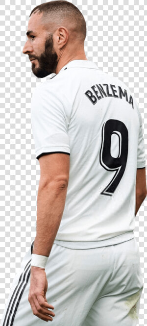 Karim Benzema render   Polo Shirt  HD Png Download