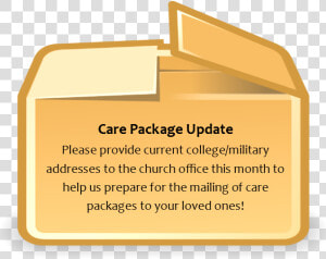 Care Package Png  Transparent Png