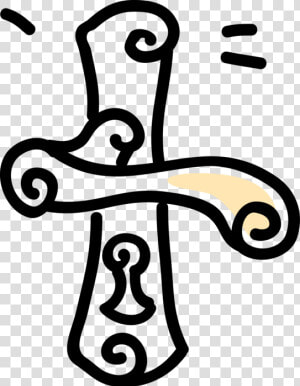 Vector Illustration Of Door Handle Or Knob Manually   Illustration  HD Png Download