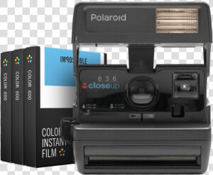 Clip Art Square Christmas List Pinterest   Polaroid 600 Onestep  HD Png Download
