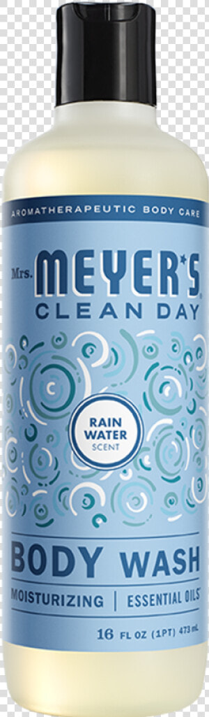Mrs Meyers Rain Water Body Wash   Mrs Meyers  HD Png Download