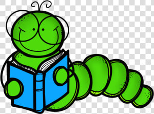 Book Worm Clip Art   Bookworm Clipart  HD Png Download