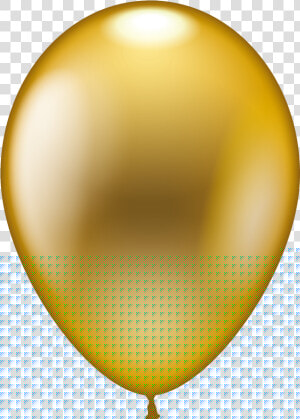 100 Balloons Metallic Gold   Balloon  HD Png Download