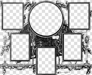 Picture Frame line Art square   6 Photo Frame Png  Transparent Png