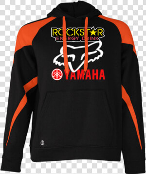 Rockstar Energy Yamaha Fox Racing 229546 Holloway Colorblock   Fox Racing Hoodie  HD Png Download