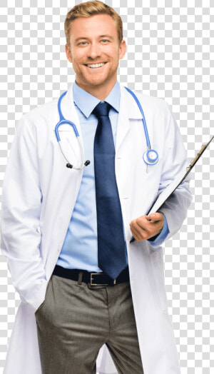Physician Uniform Scrubs White Coat Medicine   Doctor White Background  HD Png Download