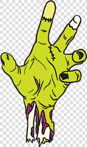  arm  halloween  zombie  bone  zombiestickers   Halloween Stickers Png  Transparent Png