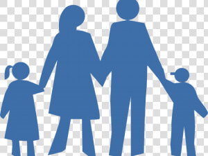 Family Clipart Silhouette   Clipart Family Silhouette Png  Transparent Png
