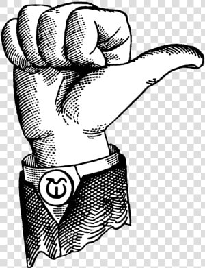 Presentation Paper People Hands   Vintage Thumbs Up Png  Transparent Png