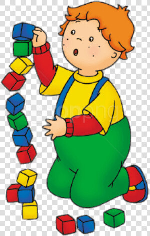 Free Png Download Caillou S Friend Leo Playing With   Caillou Leo  Transparent Png