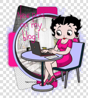 New Post On My Blog   Betty Boop Computer Png  Transparent Png