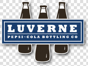 Pepsi Luverne Bottling Co The   Glass Bottle  HD Png Download
