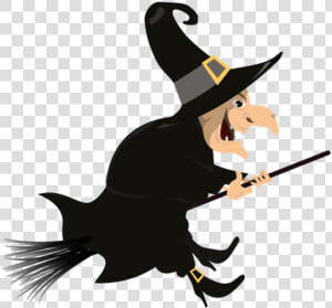 Witch Png Image   Halloween Cartoon Witch  Transparent Png