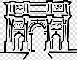 Transparent Arc De Triomphe Clipart   Arc De Triomphe Clipart Transparent  HD Png Download