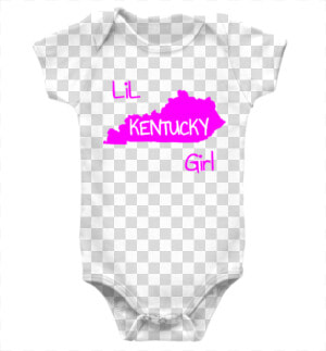 Lil Kentucky Girl Baby Creeper White Rabbit Skins Infant   Active Shirt  HD Png Download