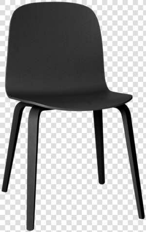 Muuto Visu Chair With Wood Frame Png   Muuto Visu Chair Wood Base  Transparent Png