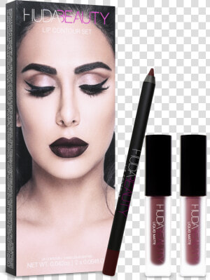 Lip Contour Set   Huda Beauty Lip Contour Set Vixen And Famous  HD Png Download