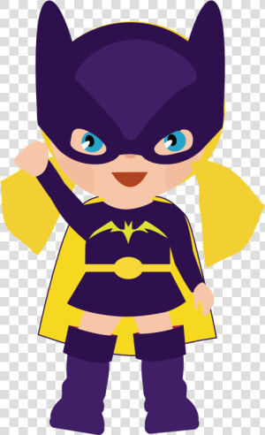 Free Superhero Clipart   Batgirl Clipart  HD Png Download