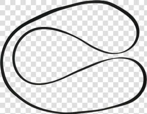 Belt For Stir It Up Turntable   Line Art  HD Png Download