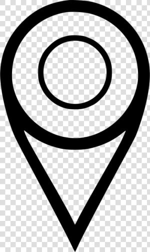 Geo Pointer Point Location Place   Circle  HD Png Download