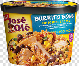 Jose Ole Chicken Fajita Burrito Bowl  HD Png Download