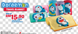 Transparent Exciting Clipart   Kfc Doraemon Blanket  HD Png Download