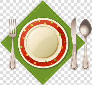 Тарелка  Вилка  Нож  Ложка  Столовые Приборы  Plate    Circle  HD Png Download
